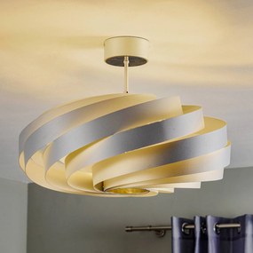 Plafoniera soffitto Vento Euluna, dimmerabile, Alluminio / Grigio / Zincato, Soggiorno / Sala da pranzo, Metallo, Moderno, Plafoniera