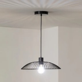 Brilagi - Lampadario sospeso LED CERIA WIRE 1xE27/40W/230V Ø 38 cm nero