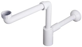 Bruckner - Vasca di raccolta mobile CRONO DN32 bianco