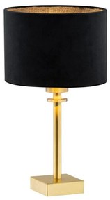 Argon 8049 - Lampada da tavolo ABBANO 1xE27/15W/230V ottone/nero