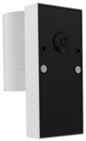 Applique cilindrica da Esterno IP65 GU10 con sensore Movimento - Bianca