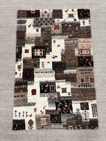 Loribaft Tappeto persiano 100 x 60 Beige (Iran) Annodato A Mano