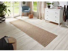 Runner marrone , 80 x 500 cm Nature - BT Carpet