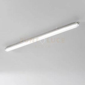 Plafoniera led stagna nautilus emergenza 40w 5400lm 4000k ip65 7,2x...