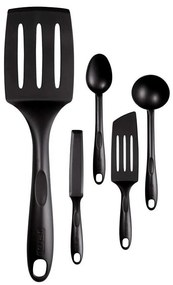 Tefal - Set di utensili da cucina 5 pz BIENVENUE nero
