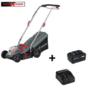 Tagliaerba a batteria STERWINS Powerxchange 18V L 33 cm, batteria e caricabatteria inclusi