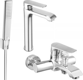 Mexen Pecos R72 set da vasca, cromo - 72713R72-00