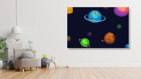 Quadro su tela – Pianeti magici