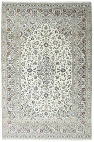 Kashan Tappeto 310x200 Beige (Iran) Annodato A Mano