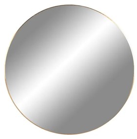 Specchio da parete con cornice color oro , ø 40 cm Jersey - House Nordic