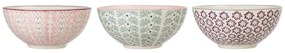 Set di 3 ciotole in gres, ø 16,5 cm Maya - Bloomingville