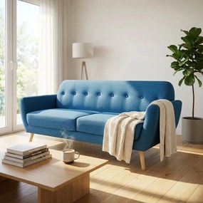 HANSEL - divano stile scandinavo in tessuto