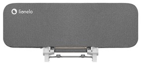 Lionelo - Barriera di sicurezza per letti LORA grigio scuro