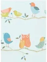 What a Hoot - Kindertapete von Harlequin - mandarine/