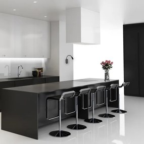 LED Lampada flessibile da parete piccola BASE 1xLED/8W+1xLED/2W/230V nero/argento