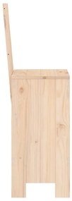 Sgabelli da bar 2 pz 40x42x120 cm in legno massello di pino