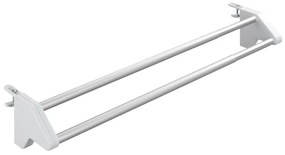 WENKO 3702100 - Stendibiancheria 13x11,5 cm argento/bianco