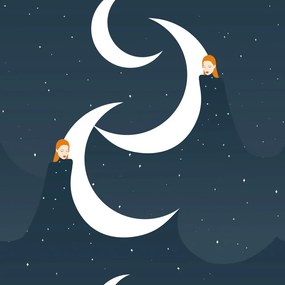 Carta da parati – Sovrana della notte