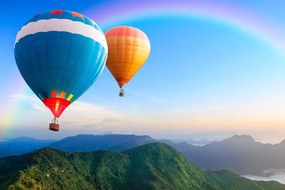 Quadro su tela – Mongolfiere avventurose