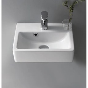 Bruckner - Lavabo NOAM 37,5x28 cm ceramica/bianco
