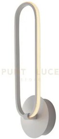 Applique a parete led infinity bianca 11w 1400lm 4000k 12x7,5x38cm