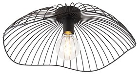 Plafoniera di design nera 50 cm - Pua