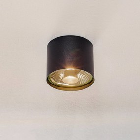 ALDEX Faretto da soffitto Bot, nero, 1 luce
