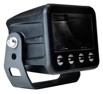 LED Faretto per macchina DUO BLACK LED/40W/9-36V IP69 6000K quadrato