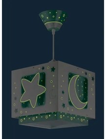 Dalber D-63232H - Lampadario per bambini MOONLIGHT 1xE27/60W/230V