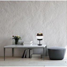 Lampada da tavolo NESS 1xE27/60W/230V nero/bianco