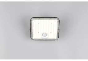 Illuminazione esterna LED con alimentazione a pannelli solari con timer/con sensore di movimento da parete (altezza totale 19 cm) Acora – Trio