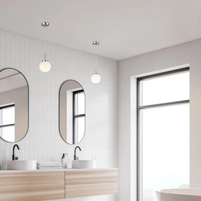 Rabalux 75007 - Lampadario bagno TOGO 1xE14/40W/230V cromo lucido