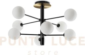 Cosmopolitan lampadario da soffitto 8 luci attacco g9 lampadine inc...