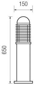 Zeus H. 65Cm 100W E27