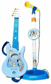 Chitarra da Bambino Bluey Regolabile Microfono 60 x 30 x 17 mm