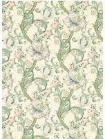 Clarke & Clarke Carta da parati Golden Lily - Linen/ Blush