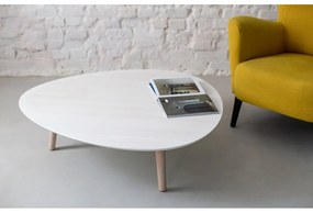 Tavolino in legno di frassino bianco Contrast Pick - Ragaba