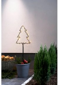 Eglo 411176 - Decorazione natalizia da esterno SPIKY LED/3xAA IP44 albero