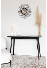 Tavolo consolle nero 40x120 cm Fabio – White Label