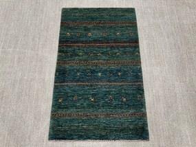 Loribaft Tappeto persiano 130 x 80 Verde (Iran) Annodato A Mano