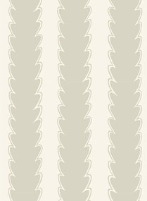 Josephine Munsey Carta da parati Scallop Stripe - Rudge Hill/ Washbrooke