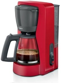 Bosch - caffettiera con filtro 15 tazze 1200w rossa/nera - TKA2M114