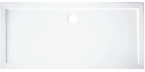 Piatto doccia SENSEA in pmma Essential bianco L 70 x L 160 x H 5 cm lucido