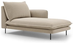 Poltrona beige, angolo destro Vienna - Cosmopolitan Design