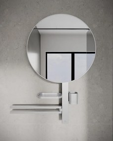 Specchio tondo IDEAL STANDARD L 64 x H 81.7 x P 14.5 cm