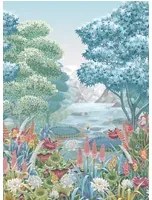 Osborne & Little Carta da parati panoramica Elysium - Aqua