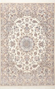 Nain Tappeto 130 x 200 Beige (Iran) Annodato A Mano