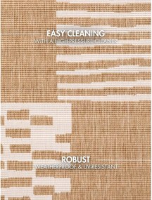 Tappeto da interno/esterno color crema/di colore naturale 200x300 cm Haringey Acacia – Ted Baker