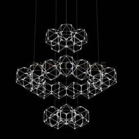 Lucciola 25 lampada a sospensione, acciaio inossidabile led 3000k 1...