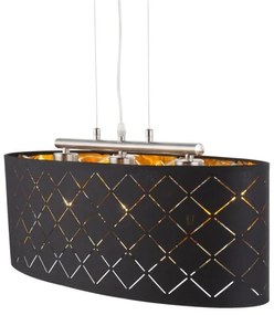 Globo 15229H2 - Lampadario a sospensione con filo CLARKE 3xE27/60W/230V